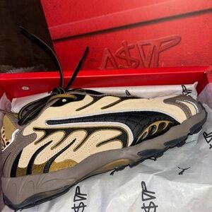 PUMA X ASAP Rocky Inhale Leopard Women 8.5 new with box box has some dents